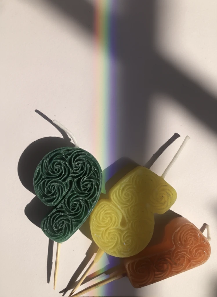 Velitas de cumpleaños's foto | Bel Velas Artesanales |  BizneCubano